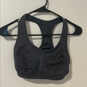 Athleta Gray Sports Bra Size 34C